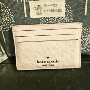 Kate Spade ♠️ leather card holder